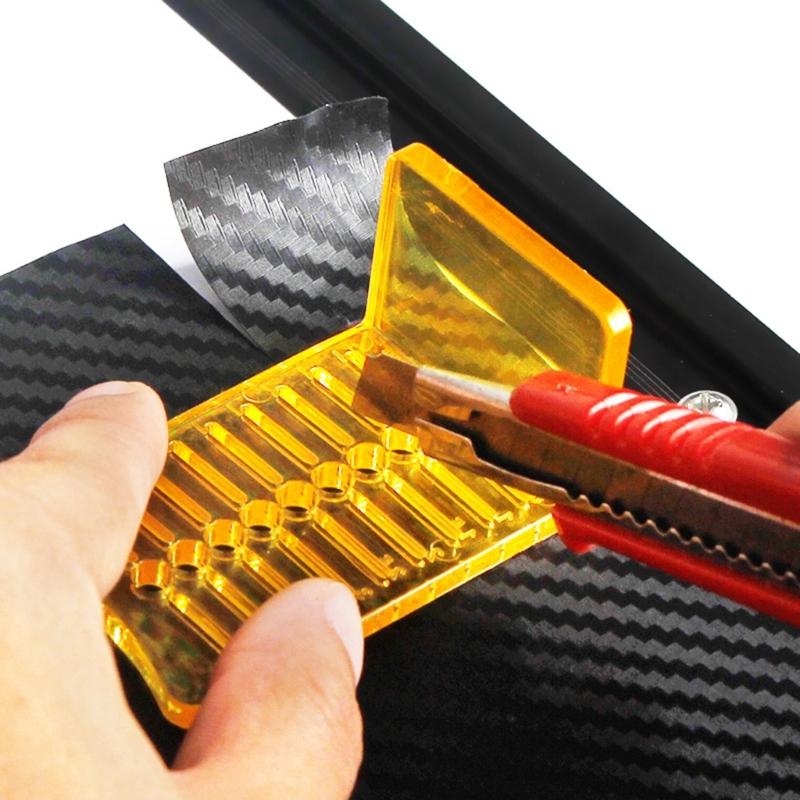 Car Tinting Squeegee Scraper with 90 Degree Rotation, Comfortable Handle for Glass and Body Wrapping Perfect Alignment
