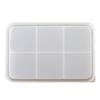 Rectangle Pot Tray Epoxy Resin Mold Storage Plate Dinner Dish Tray Mold Large Plate Resin Casting Silicone Mold Craft
