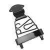 6 String Guitar Trapeze Tailpiece Metal Height Adjustable Guitar Trapeze Bridge Tailpiece for Replacement Black