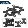 TUCKBOLD Carboat RV Speaker Spacer Ring Midrange Speaker Spacer Adapter Waterproof Black 2pcs