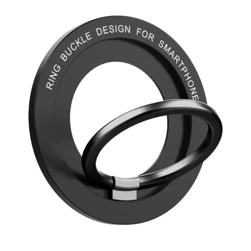 Magnetic Phone Holder Foldable Finger Ring Stand For Magsafe iPhone 17 16 15 14 13 12 Pro Max For Magsafe Phone Shell Mount