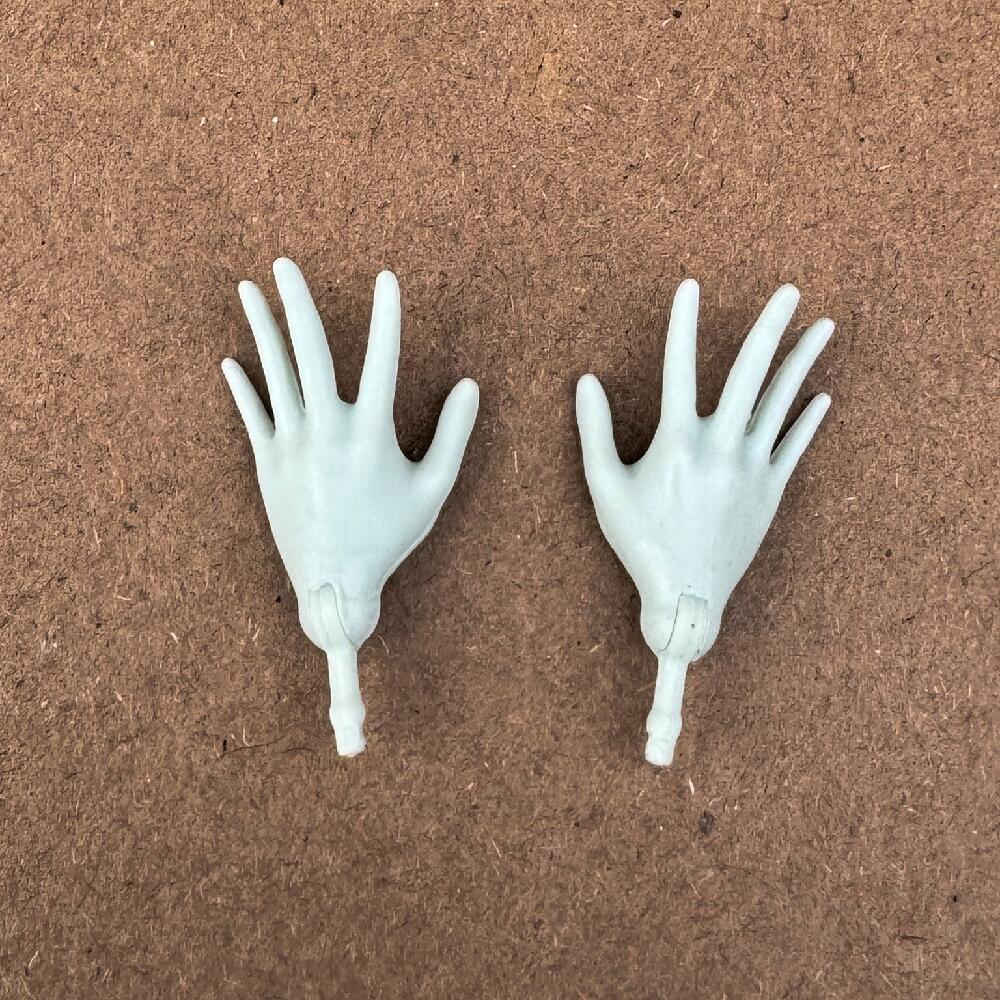 1/6 Original Monster Doll Replacement Hands And Arms White Brown Beige Green Blue Skin Tone Toys DIY Accessories