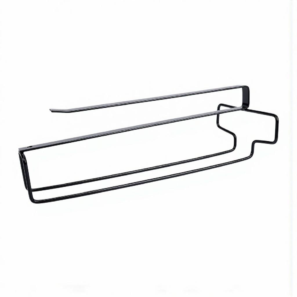 Wine Glass Holder No Drill Hanging Under Cabinet Wine Glass Rack for Household Kitchen