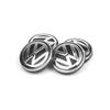 4pcs  56mm Wheel Center Hub Caps Compatible with Volkswagen 6C0 601 171 Emblem Chrome Finish Durable Fit