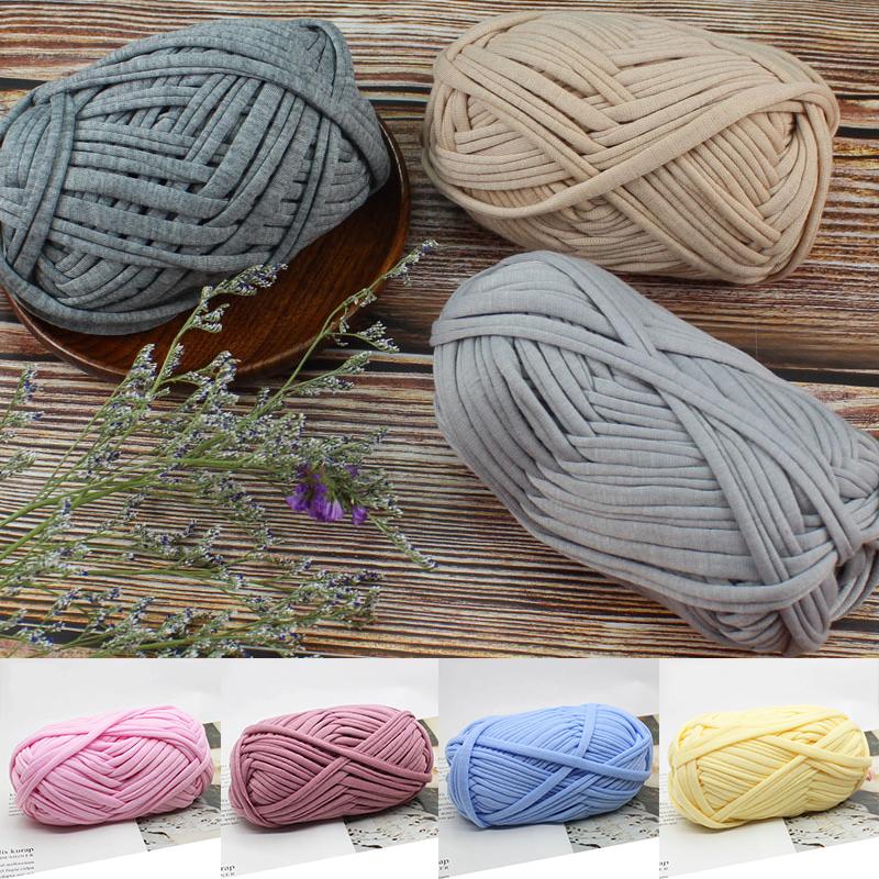 

100 г / шарик Вязаное одеяло Шерсть Хлопок Ткань Мягкая вязающая пряжа Многоцветный детский свитер Теплый DIY