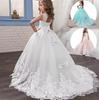 Vestido longo para meninas adolescentes, vestidos para dama de honra, vestidos para crianças, meninas, crianças, princesa, festa, vestido de casamento