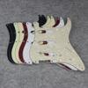 FLEOR 1PCS Vintage 8 Holes ST SSS Electric Guitar Pickguard Scratch Plate With Screws Guitar Parts