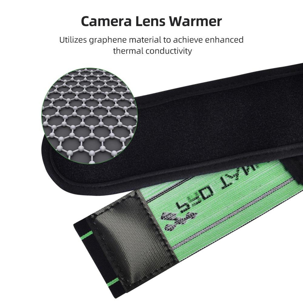 PRO TANLE USB Lens Isıtıcı 290mm/11.4in Kamera Len Isıtıcı 3 Sıcaklık Seviyesi Hızlı Eşit Isıtma