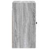 Wall Mounted Cabinet Grey Sonoma 59 x 31 x 60 cm Particleboard
