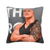 The Rock Face Dwayne Johnsons Pillow Case  Morden Pillow Cover Design Pillowcases For Couch Sofa Bedroom