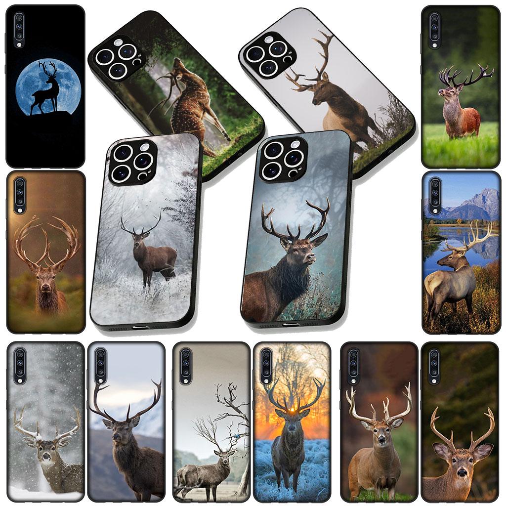 Soft Cover for Apple iPhone 17 16 14 15 Pro Max Plus 15+ 16E XR ProMax Air 16+ Coque Phone Case Deer Wild Hunting Buck