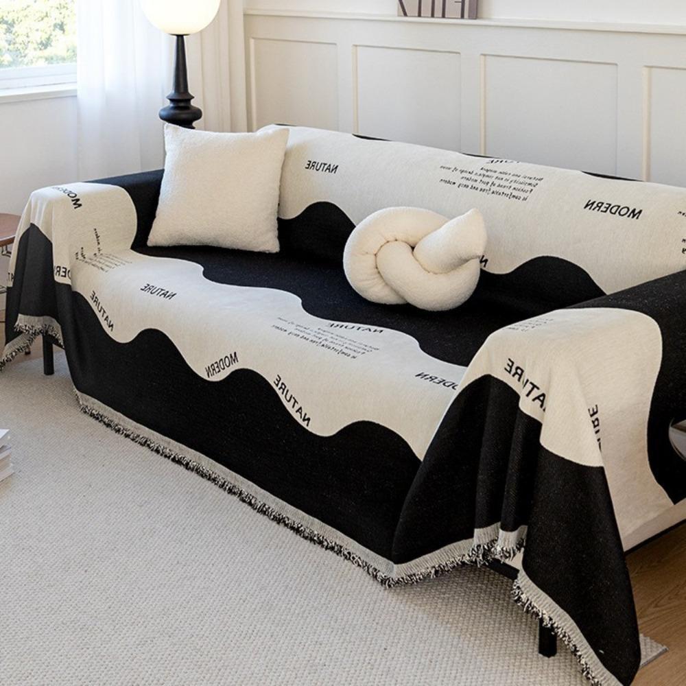 Nordic Sofa Cover Cloth Towel Ins Wind Nordic Sofa Blanket Cover All-inclusive Sofa Cover All-season Sofa Cushion