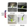 Multi-functional Caulking Tool Set with Stainless Steel Scraper and Grouting Ball for Sealant and Tile Joint Cleaning