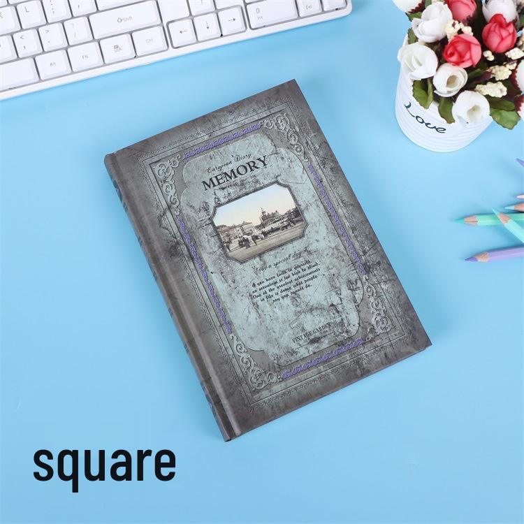 European Style Thickened Retro A5 Student Notebook Diary 144 Pages