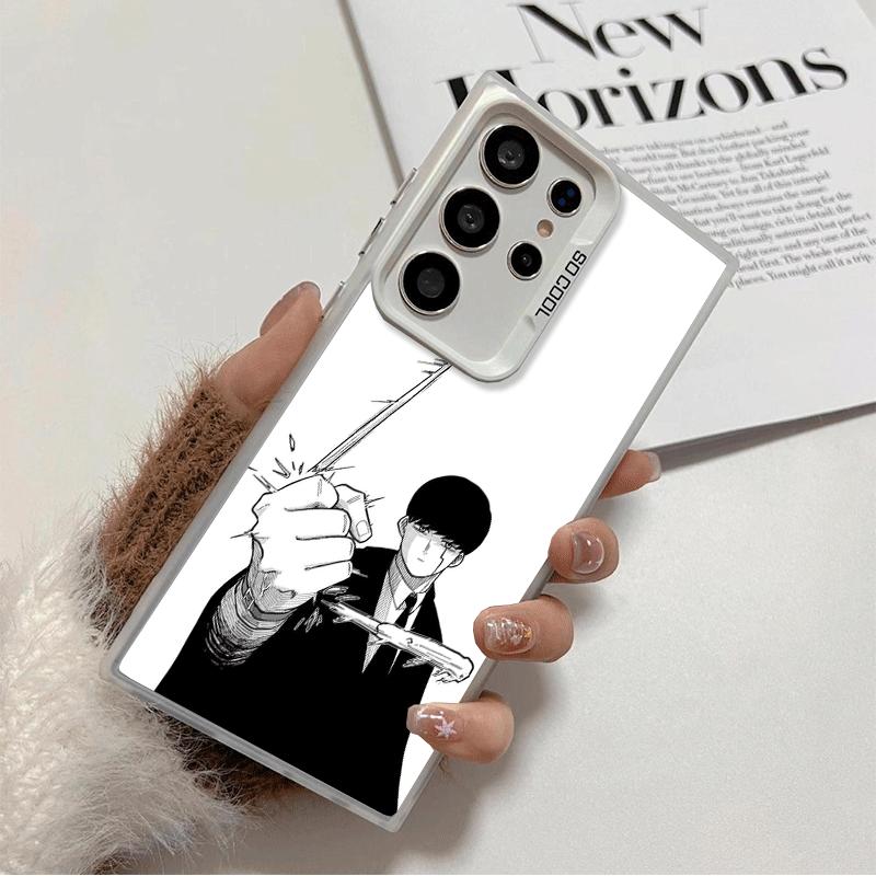 

Mashle Magic And Muscles Anime Soft Phone Case for Samsung Galaxy S24 S25 FE S26 Edge S23 Ultra S22 Plus S21 + Shockproof Cover Samsung S24 FE