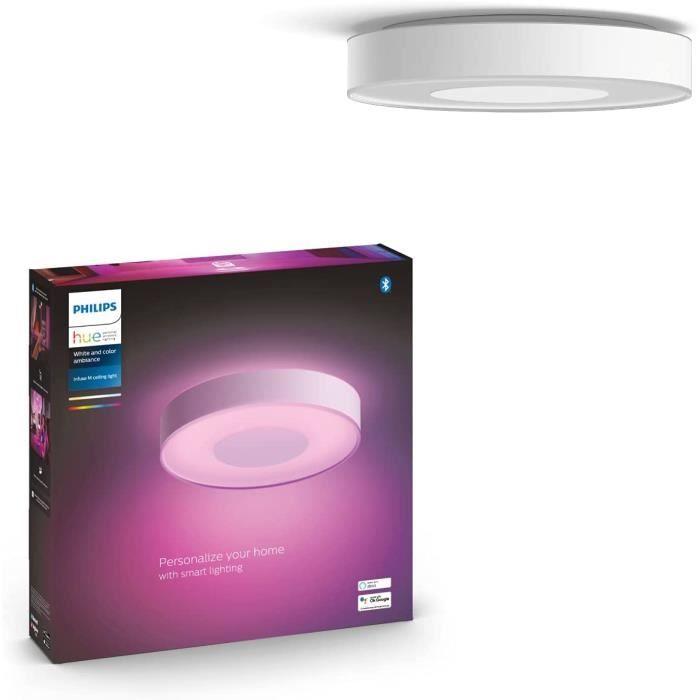 Plafonnier - Philips Hue - Infuse Medium - Blanc - LED - Intérieur - Contemporain