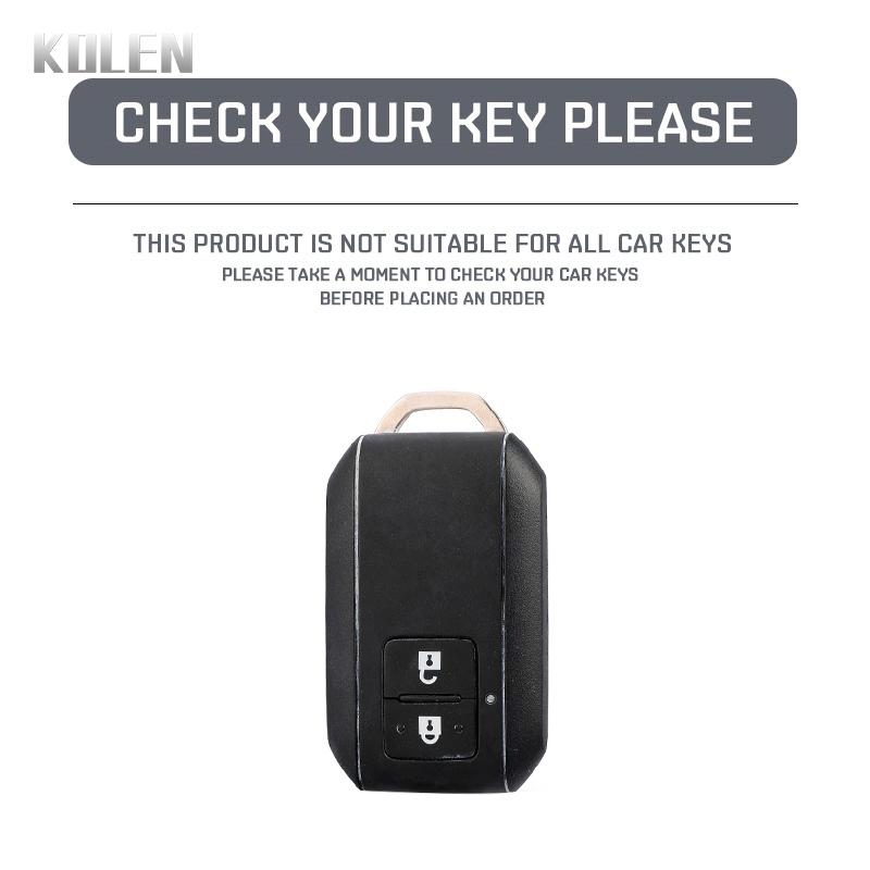 Fashion Car Key Case Cover Shell For Suzuki Ertiga Swift  Wagon R Japanese Monopoly Type 3C Protected Fob Bag Accessories