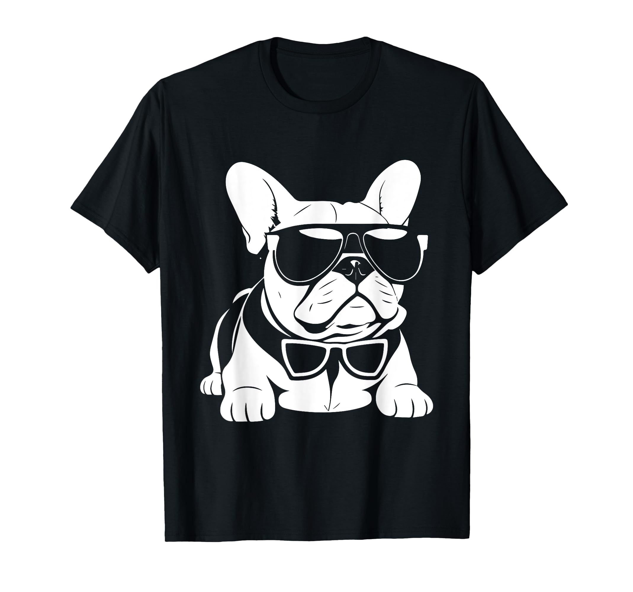 

Funny French Bulldog with Sunglasses French Bulldog T-Shirt