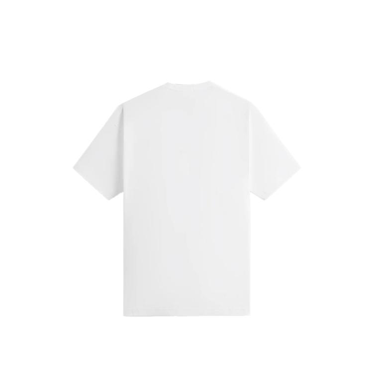 Kith X Peanuts Doghouse Classic Logo Letter Round Neck Pullover Short Sleeve T-Shirt Men T-Shirts White KHM033385-101