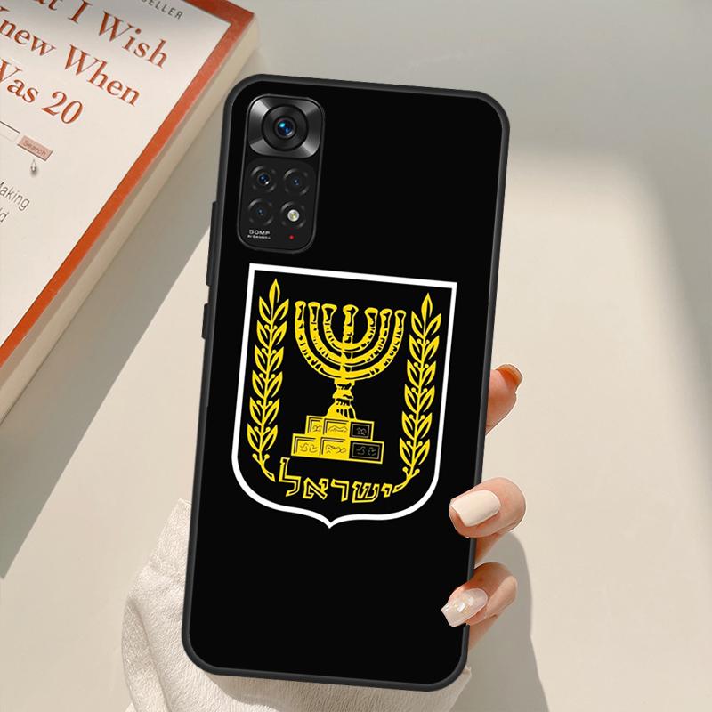 Israelische Mossad Passport Fall Für Xiaomi Redmi Hinweis 10 8 9 11 Pro 8T 9S 10S 11S Redmi 10C 9C 9A 9T K50 K40 Gaming