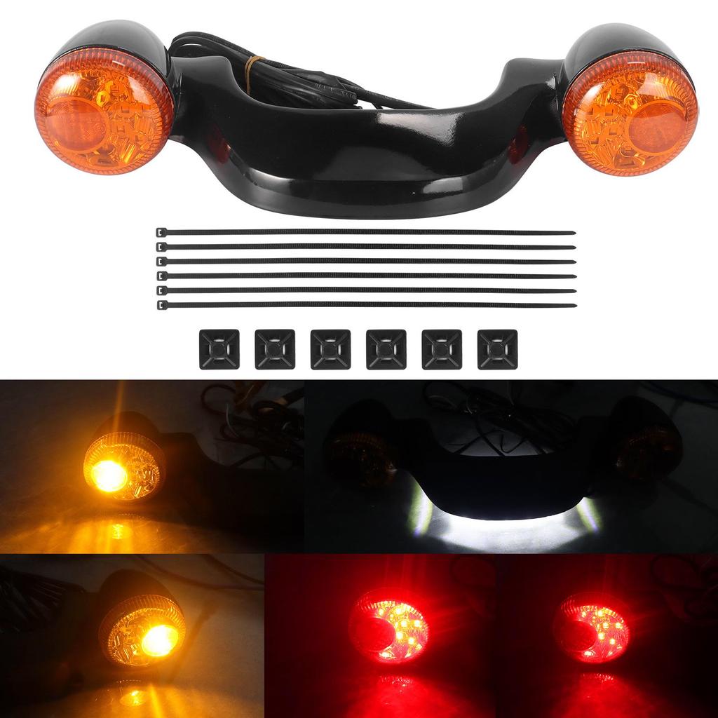 Harley Street Glide LED Taillight with Bracket for Turn Signal Brake (2010-2021)