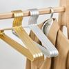 1/4pcs Widen Metal Coat Hangers,Light Luxury Aluminum Alloy Clothes Hanger for Suits Sweater,Household Closet Organizer Rack