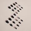 Cute ghost spider web star almond halloween holiday atmosphere piece fake nail nails