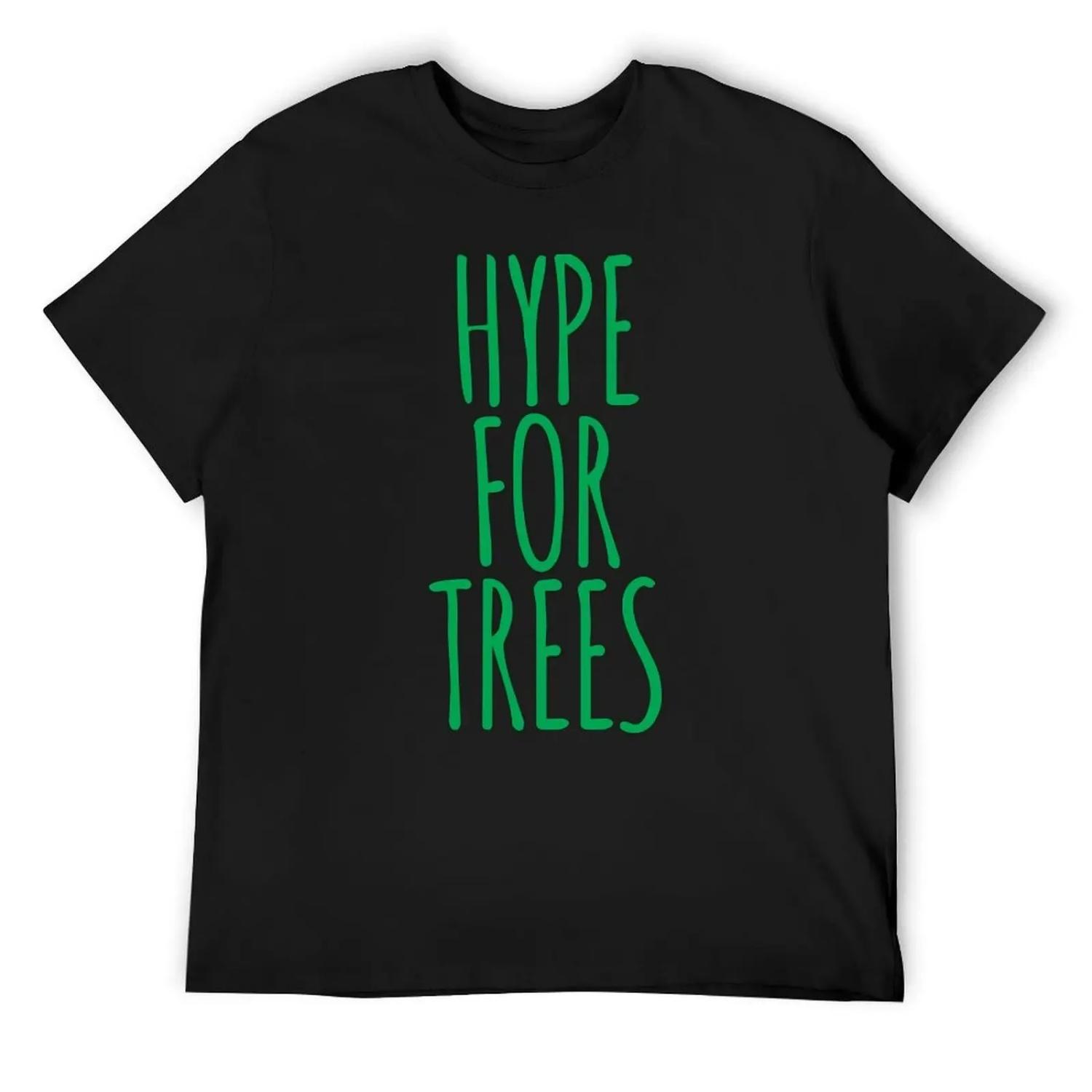 Hype For Trees T-Shirt tees quick drying korean fashion T-shirts for men cotton XXXXXL разноцветный
