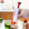 2pcs Silicone Icing Piping Pen Uncharged Food Decorating Writing Tool Pastry Nozzle For Cookie Cake Dessert Decoration Kitchen Accessories Bakeware