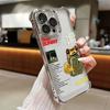 Popular male singers B-Bad and B-Bunny Plating Phone Case For iPhone 17 16 15 14 13 12 11 Pro Max X XR XSMax 7 8 Mini Air Plus