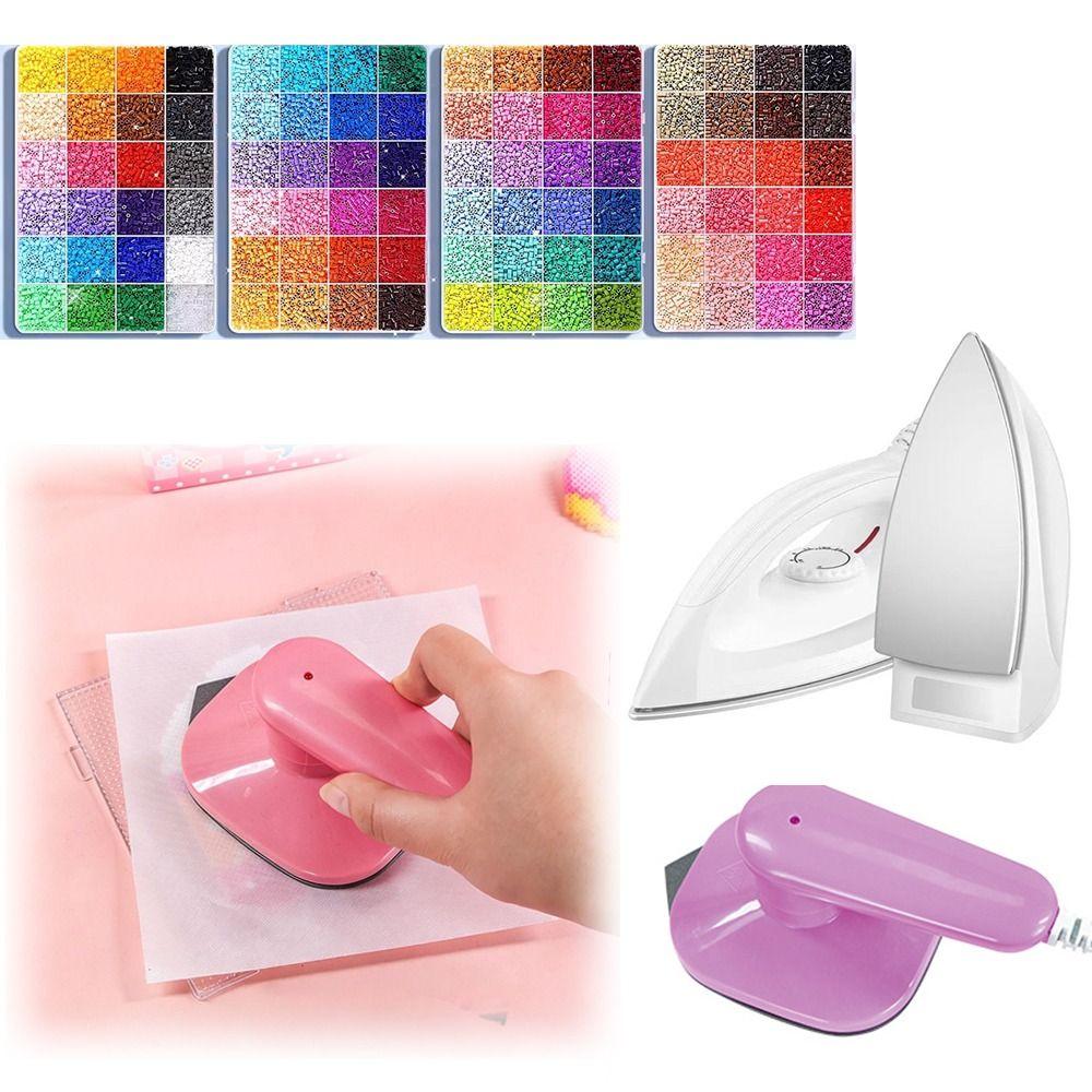 2.6mm Fuse Beads Collage Beans Tool Plastic Beads Electric Iron Portable Mini Iron  Children Toys