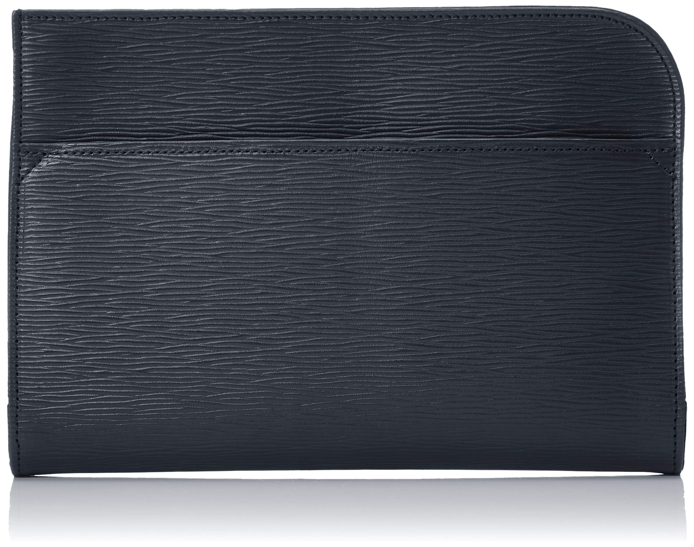 

Wave Leather Clutch Bag DBL Dark Blue [Aniary] 16-08000