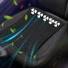 with 8/5 USB Fans Car Ice Silk Seat Cushion 3-Speed Car Seat Cooling Pad  Office Chairs