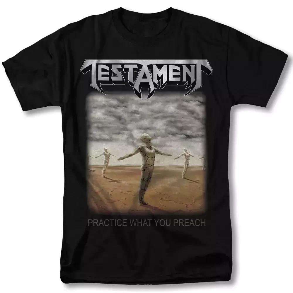 TESTAMENT Band Practice What You Preach Rock Tour T-SHIRT FULL SIZE S-4XL