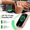 SCIONE Bluetooth Smart Watch Step Counting Sleep Health Monitoring Sports Bracelet
