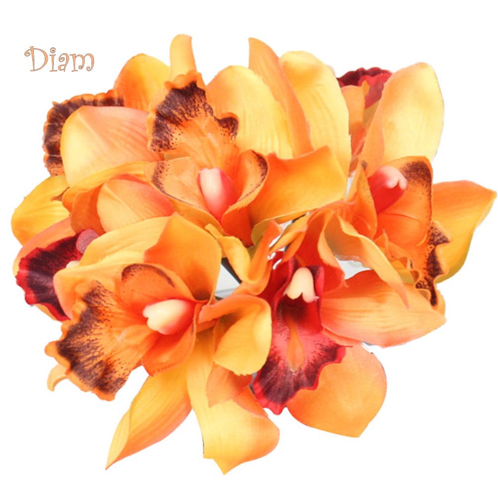 TDStore 1 Bouquet 7-Head Artificial Flower Orchid Hotel Wedding Bridal Table