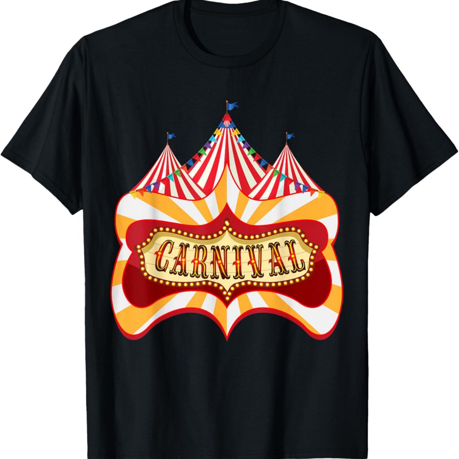 

Carnival & Circus Staff - Funny Carnival Birthday T-Shirt S