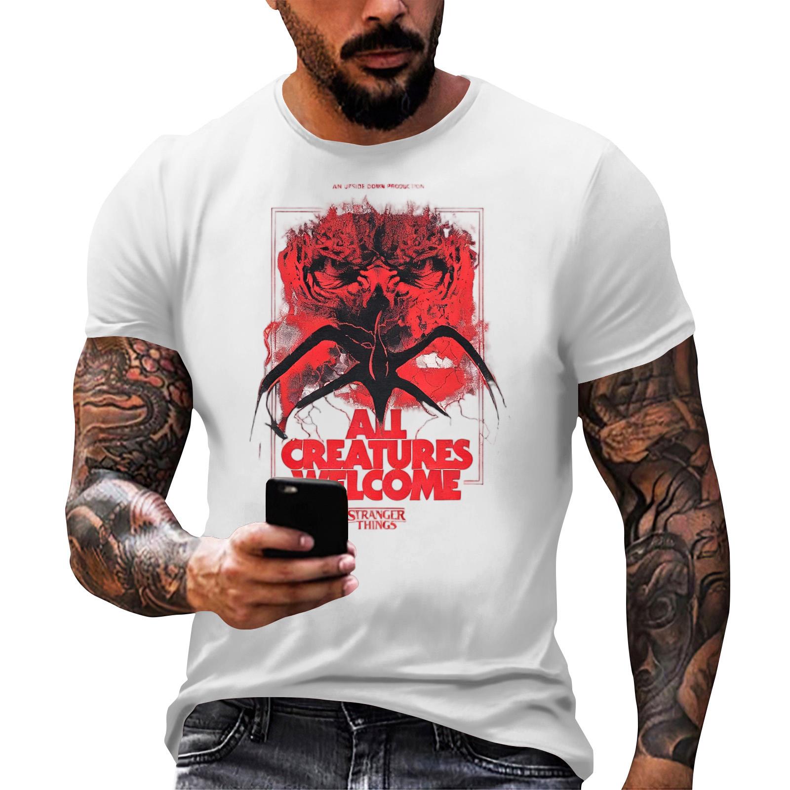 

Мужская футболка с принтом, вдохновленным фильмом S