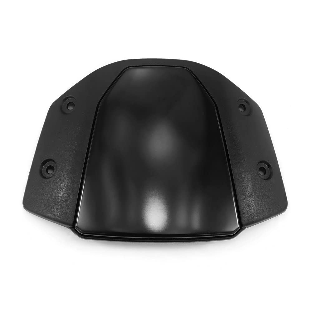 Lavitin Motorcycle Front Windshield Deflector Windscreen Compatible with CB125R CB250R CB300R 2018 2019 2020 (Black+Black)
