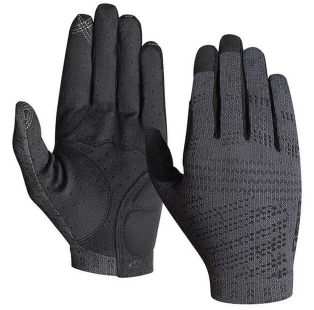 Giro Xnetic Long Cycling Gloves (Gray)