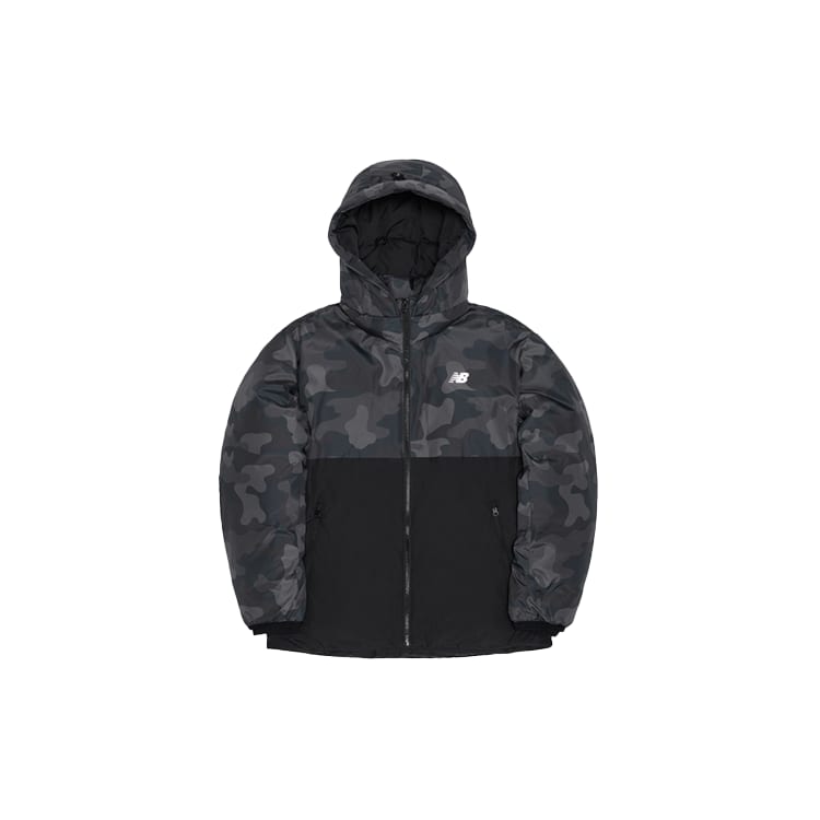 Мужская зимняя пуховая куртка New Balance, разноцветная, NPA4S013MIX S