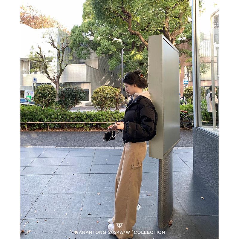 

Женский комбинезон Barnfit Straight-Leg Brushed — повседневные и стильные брюки L хаки