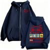 Morat Ya Es Manana Yem Album Tour Zipper Hoodies Men's Fashion Vintage Zip Up Hooded Jacket Sweatshirt Coats