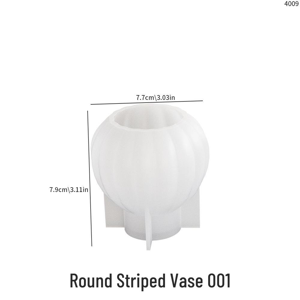 Poppy DIY Silicone Mold for Pumpkin Vase & Candle Holder