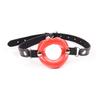 New Soft Lips Shape Mouth Gag Bdsm Open Breathable Leather Play Ball Flirting Mouth Toy Open Mouth Gag Cosplay Bondage Sex