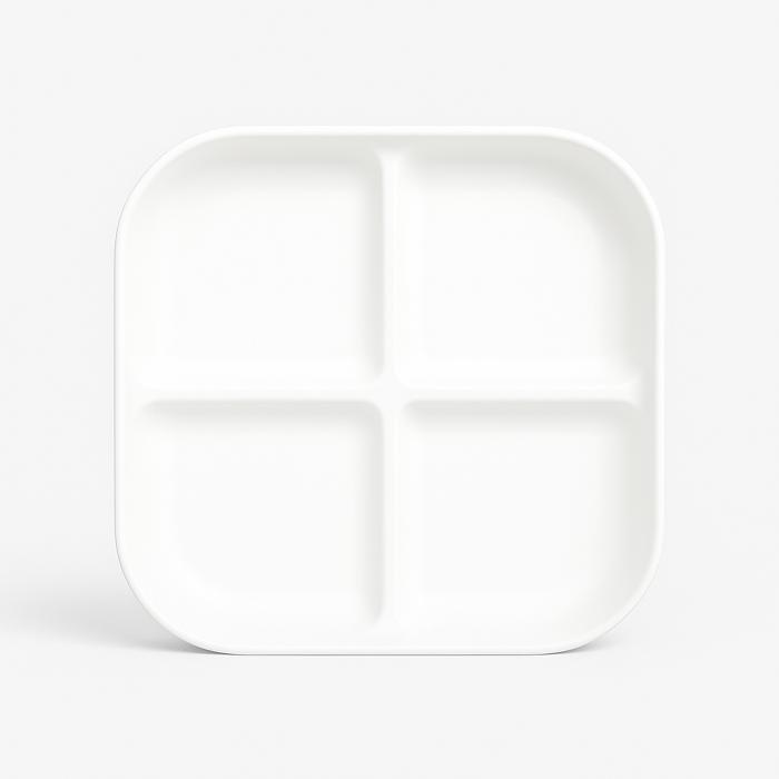 4-Compartment Plate