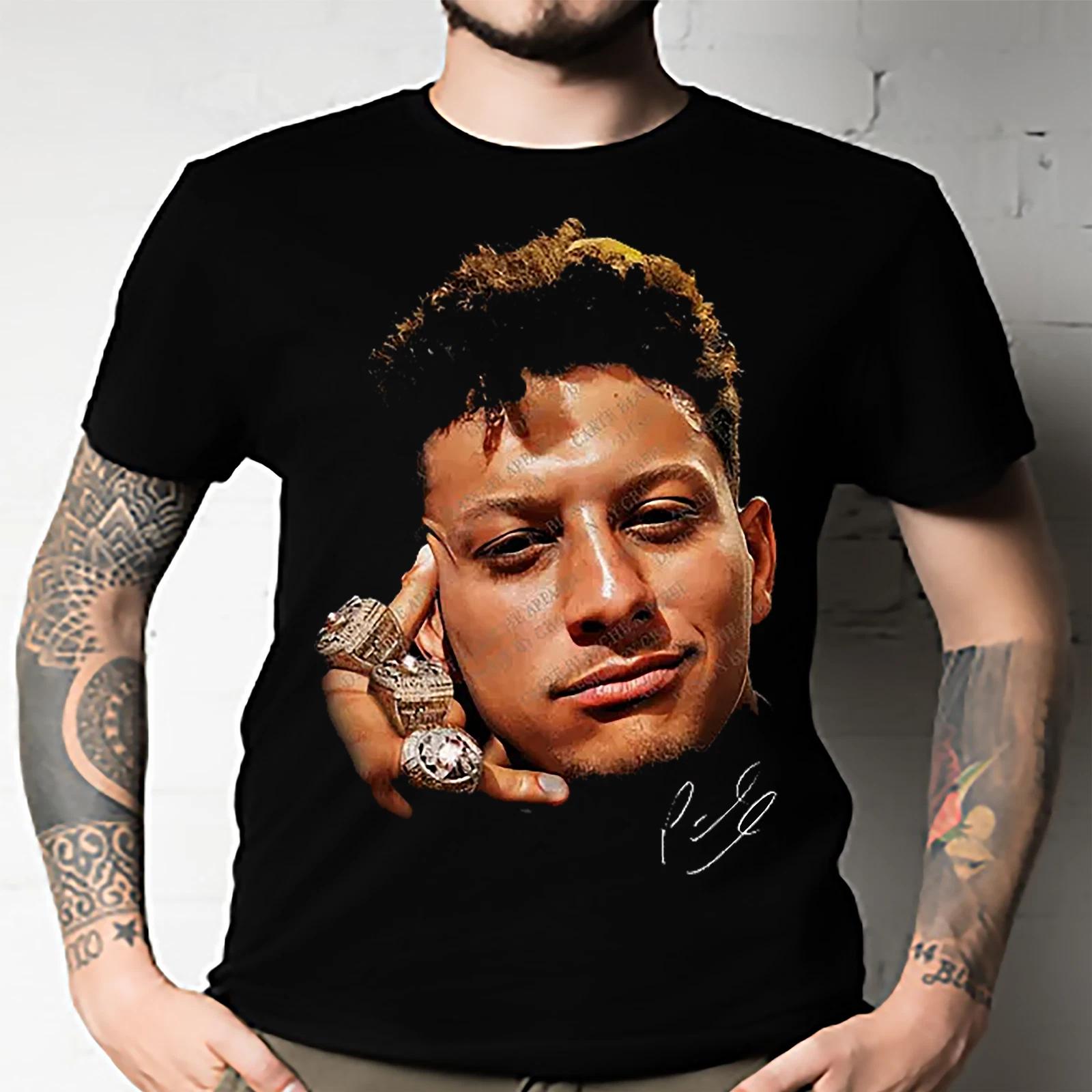 Men s and Women s T-shirts Patrick Mahomes XXXXL