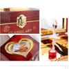 Classic Rotating Dancer Ballerina Piano Music Box Clockwork Plastic Jewelry for Girls Women Hand