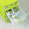 Four-Layer Desktop Organizer Storage Box with Drawer System