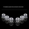 High Transparency Liquid Silicone Earbud Tips Soft Flexible Noise Isolating Design 3 Size Included Secure